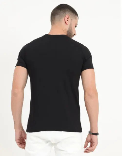 Pure Cotton Round Neck T Shirt for Men Dropdash